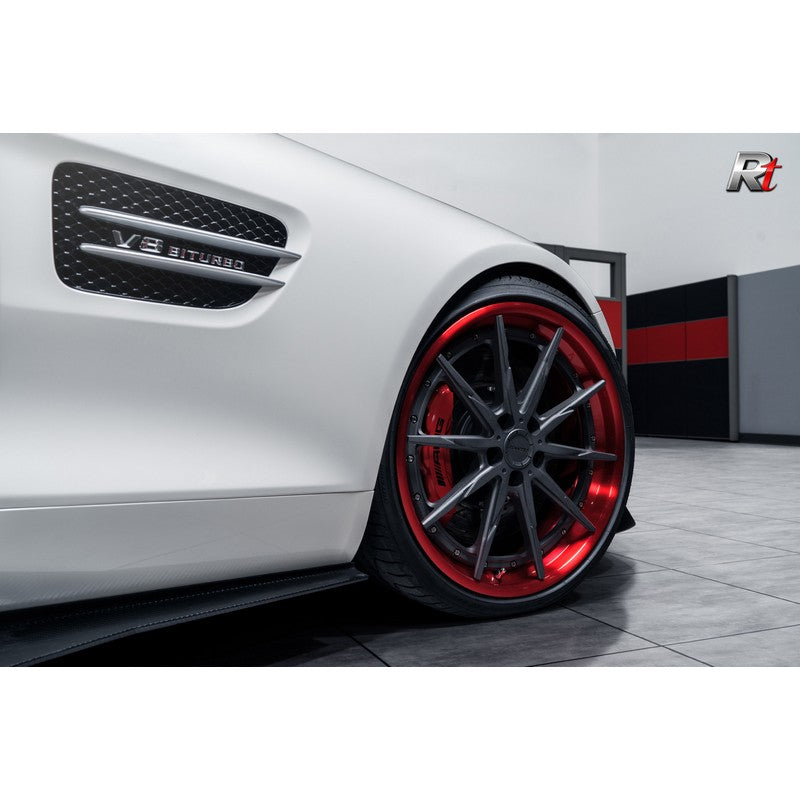 RennTech Aero Carbon Fiber Side Rocker Panels For Mercedes-Benz AMG GT - AutoTalent