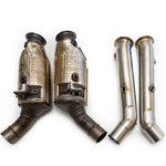 Fabspeed Primary Cat Bypass Downpipes for Alfa Romeo Giulia Quadrifoglio 2016-2021