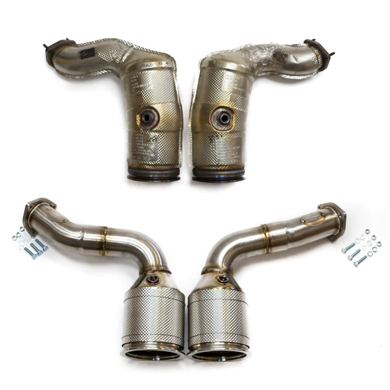 Fabspeed Sport Catalytic Converters for Audi RSQ8 2020-2021