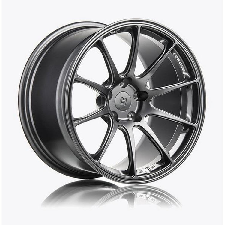 Titan 7 19 Inch T-S7 Hybrid Dark Machine Forged Wheels For Audi 8v A3 - AutoTalent