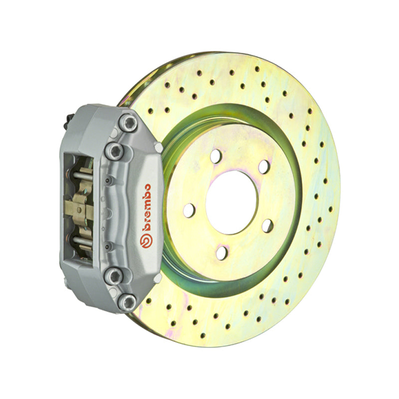 Brembo GT 323x28mm 4 Piston Front Big Brake Kit for Audi TT 8N 1999-2006