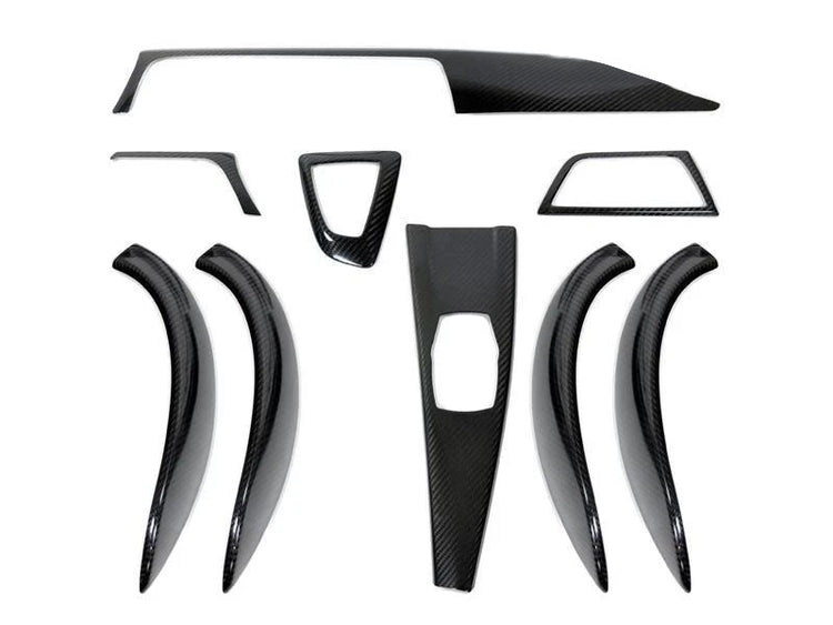 AutoTecknic Interior Dry Carbon Fiber Interior Trim For BMW F36 435i xDrive - AutoTalent