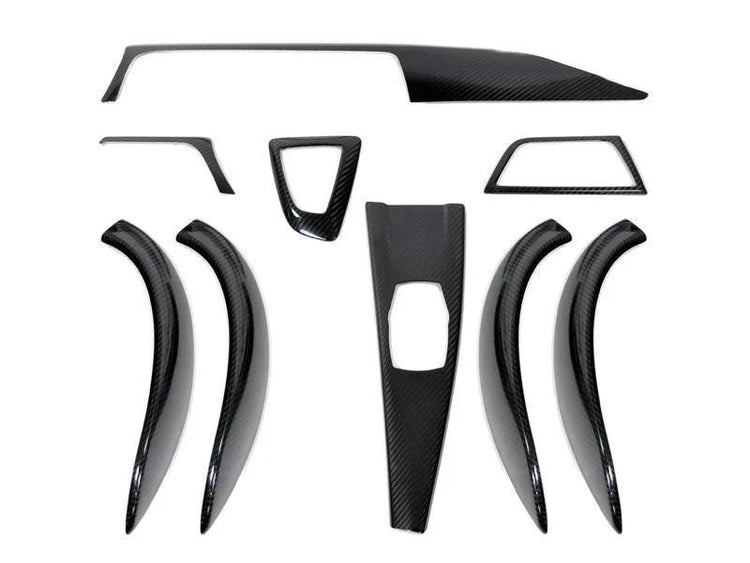AutoTecknic Interior Dry Carbon Fiber Interior Trim For BMW F36 428i xDrive - AutoTalent