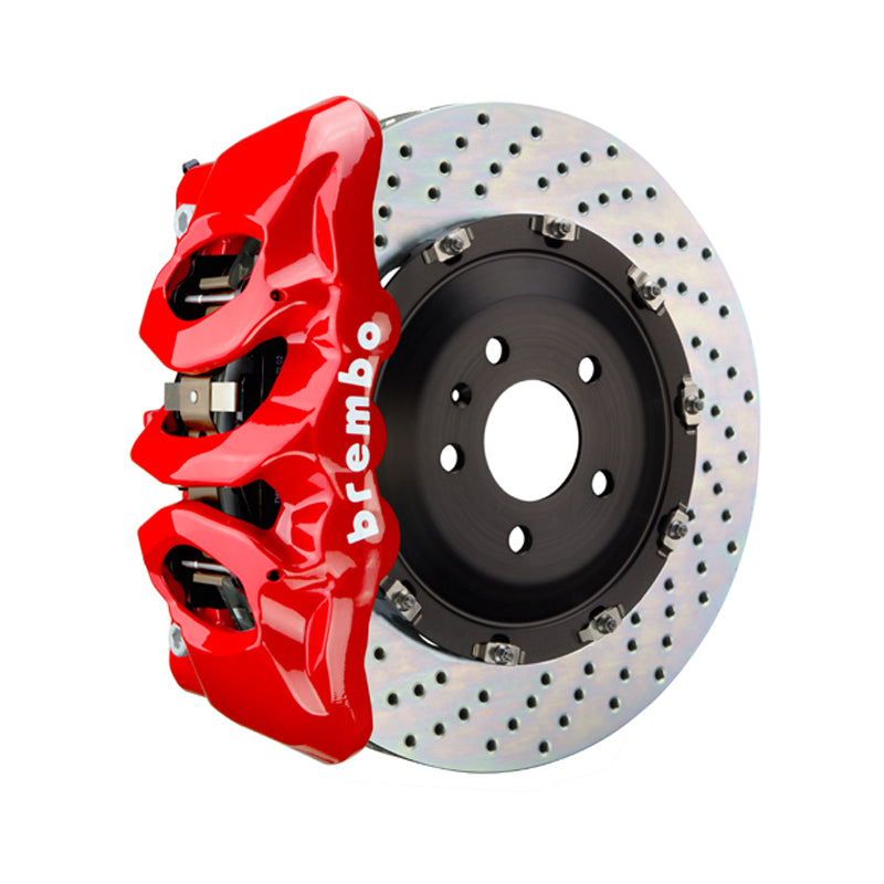 Brembo GT 380x34mm 6 Piston Front Big Brake Kit for Audi S4 B8 2009-2016