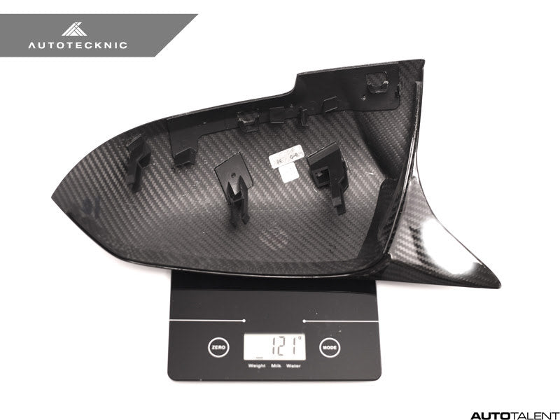 AutoTecknic Replacement Version II M-Inspired Dry Carbon Mirrors - BMW F3x 3/4-Series & M2 - autotalent